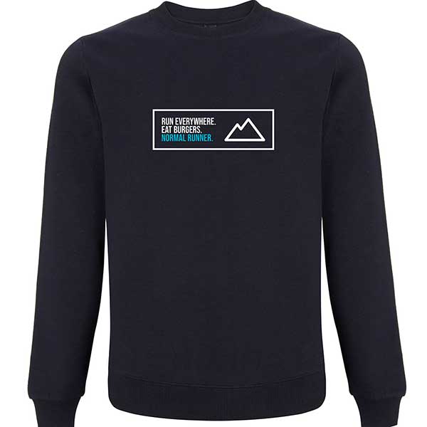 Sweat-shirt trail et running sans capuche