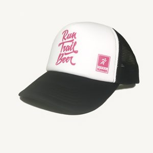 casquette running ru trail beer rose